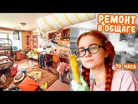 ремонт в общежитии за 72 часа