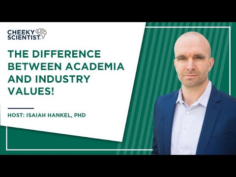 The Difference Between Academia and Industry values!