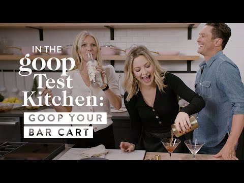 Gwyneth Paltrow & Kate Hudson Catch Up Over Homemade Espresso Martinis | Goop