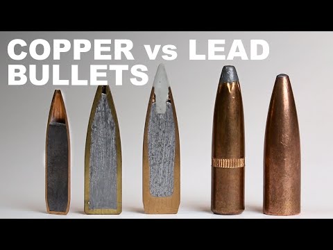 Copper Versus Lead Core Bullets — How They Work