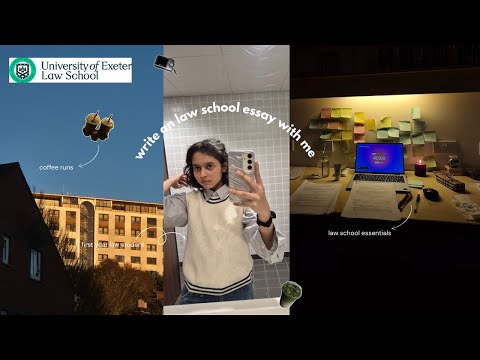 Real Law Student Essay Writing Vlog: From Blank Page to 2:1 Discipline🎧📓and Cafe Coffee Runs ˗ˏˋ☕ˎˊ˗