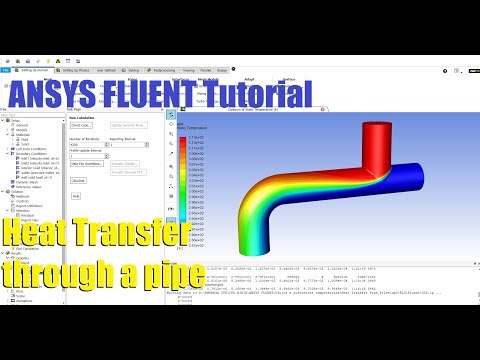 ✅ ANSYS FLUENT - Heat Transfer through a Pipe - Tutorial