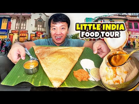 BEST INDIAN FOOD in Singapore! Food Tour of LITTLE INDIA