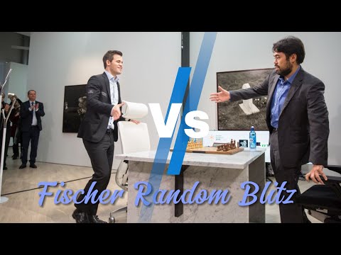 Magnus vs Hikaru in Fischer random blitz