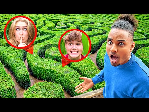 EXTREM HIDE & SEEK in XXL Maislabyrinth! (ft. HeyMoritz, Theresa, Lucy, Alex, Zoe, Johannes)