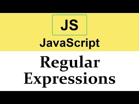 #28 Regular Expressions in JavaScript Part 1