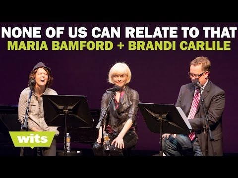Maria Bamford and Brandi Carlile - 'None of Us Can Relate to That' - Wits Game Show