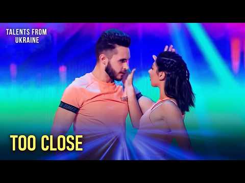 This Duo Turned Dance Into Pure Heat | Ukraine's Got Talent TOO CLOSE