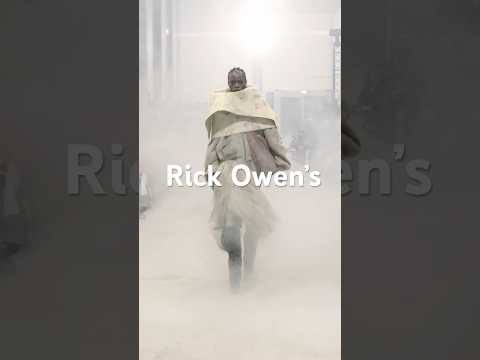 If Rick has no fans I’m dead #fashionweek #fashionindustry #mensfashion #rickowens #fashionnews