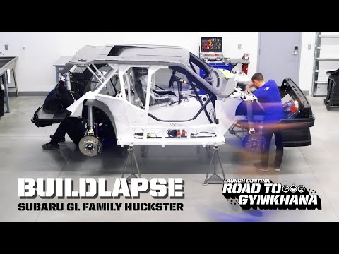 Buildlapse: Subaru GL Family Huckster for Gymkhana 2022