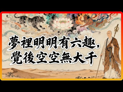 永嘉大師驚人斷言：你經歷的「六道輪迴」，只是一場大夢！#佛教 #佛法 #修行 #開悟 #輪迴 #證道歌