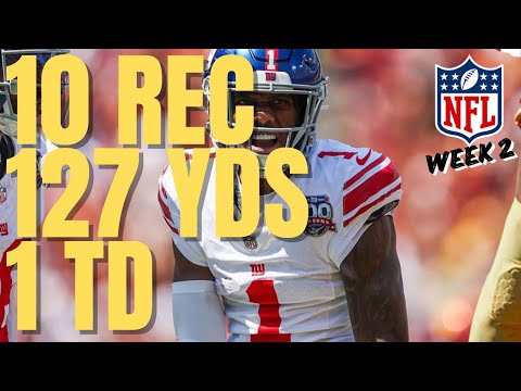 Malik Nabers takes COMMAND in Week 2! (2024)