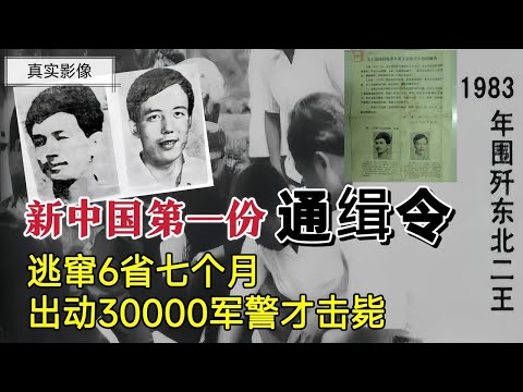 83年悍匪“东北二王”逃窜6省7个月，出动三万军民才击毙#案件調查 #懸疑故事 #大案紀實