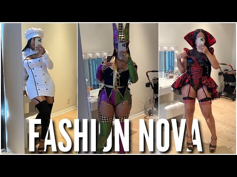 HALLOWEEN COSTUME TRY ON HAUL FT. FASHION NOVA