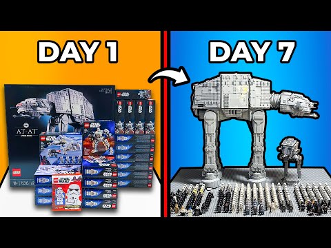 I Built a LEGO Imperial Army in 7 Days...