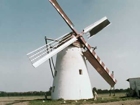 Besegeln einer Windmühle