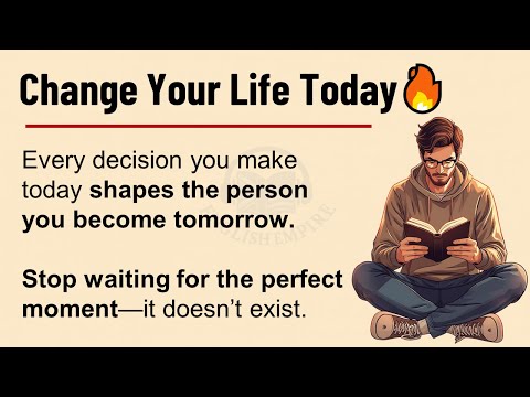 🔥 Stop Making Excuses | Change Your Life 💪 English Listening Practice