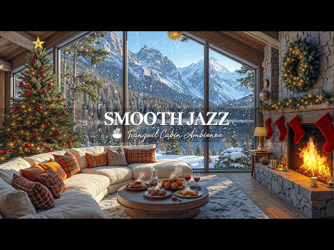 Warm Winter Morning Café Jazz | Christmas Jazz Piano Ambience for Relaxing, Focus & Stress Relief