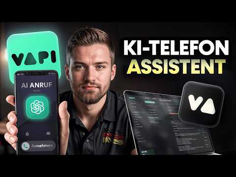 So erstellst du einen KI-TELEFONASSISTENTEN | Vapi 2.0 GRUNDKURS (Vapi Tutorial Deutsch)