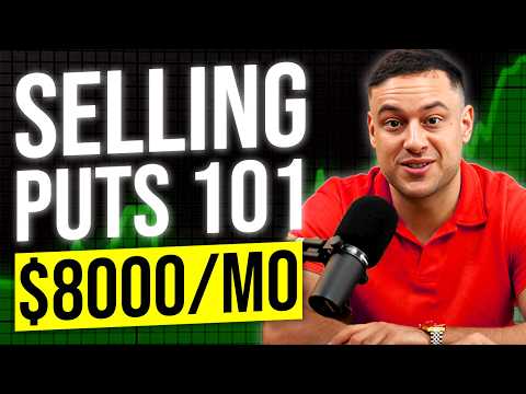 Selling Put Options & LEAP Puts for Monthly Income - Complete Beginner Course (5 TRADES!)