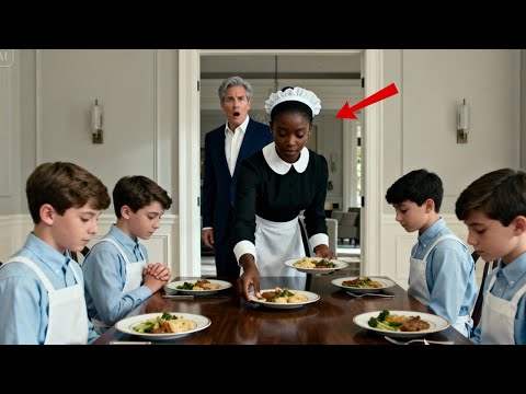 Les quadruplés du milliardaire ont fait fuir toutes les nounous ce qu’il a vu la nouvelle domestique