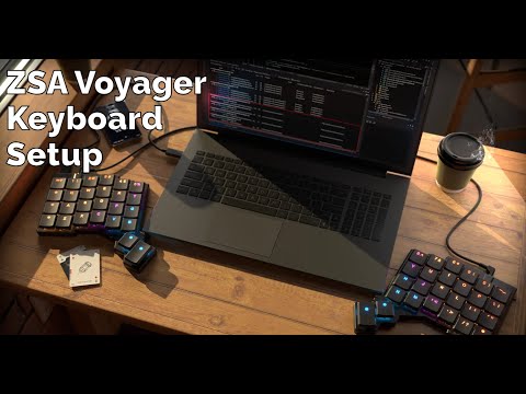 My ZSA Voyager Keyboard Setup!
