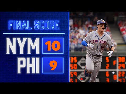 Mets Get Wild Win Over Philadelphia
