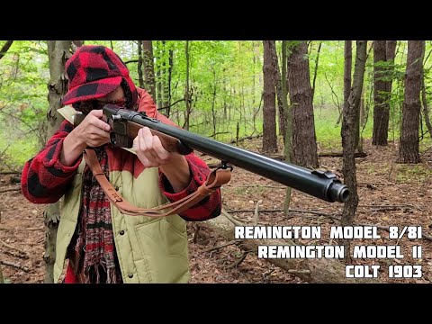 Browning's Early Autoloaders | Remington Model 8/81 | Remington Model 11 | Colt 1903