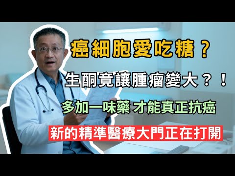 很多人以為「生酮＝餓死癌細胞」，但最新研究卻給出完全相反的結果。原來最難纏、最容易復發的癌細胞，竟然能把「酮體」當成高能燃料。這集我會用最簡單的方式，讓你知道：飲食與治療的關係，比我們想像的更關鍵。