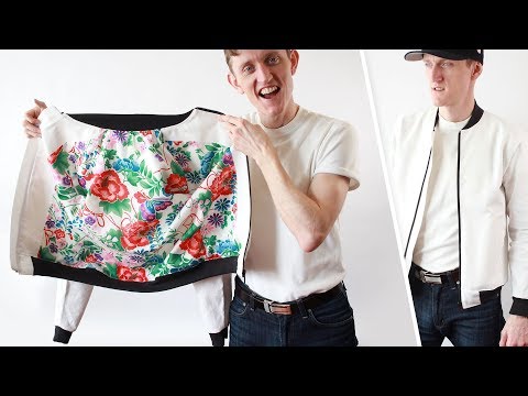 Sewing My First Jacket Lining