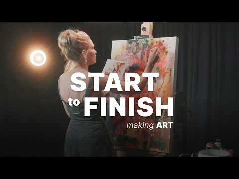 Pro Artist Reveals Their FULL Painting Process