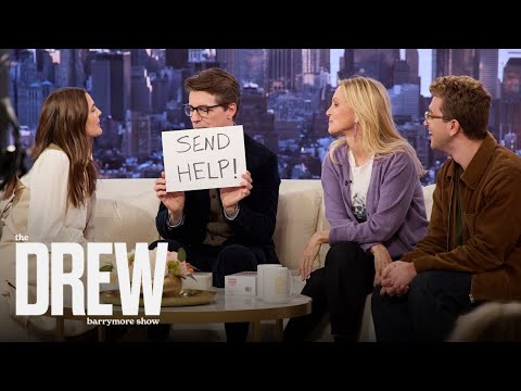 Sean Hayes and Drew Barrymore Play 'Quick Quick Quick!' Board Game Challenge