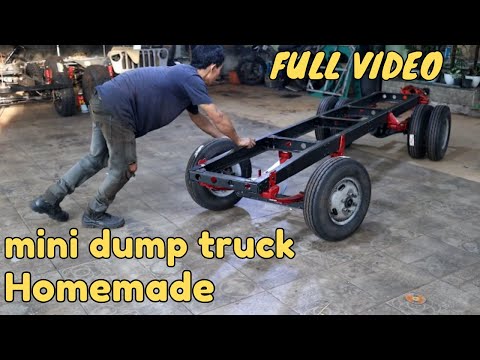 ORANG INI MEMBUAT MINI DUMP TRUCK HOMEMADE, PROSES DARI NOL SAMPAI JADI !!