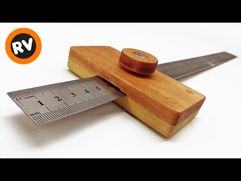 🔴 ➡️Very useful and easy➡️ How to make a homemade Ruler Marking Gauge