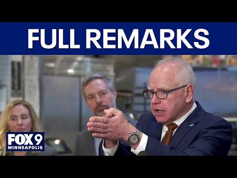 Gov. Walz talks ICE operations, impacts on small businesses [FULL]