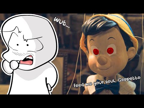 that new Disney Pinocchio remake is TERRIFYING...