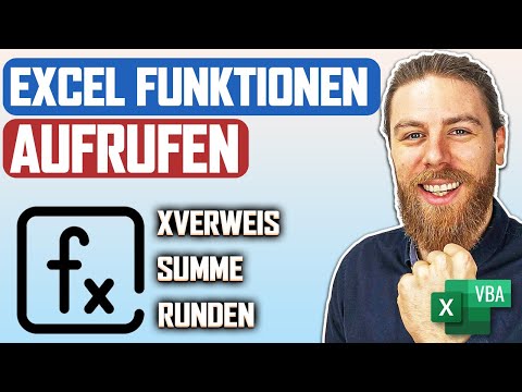 Excel Funktion mit VBA aufrufen (XVERWEIS, SVERWEIS, SUMME, …) | Excel VBA