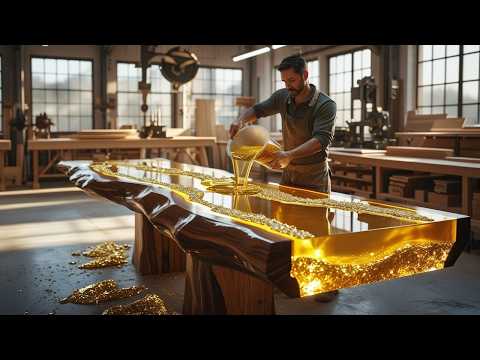 How I Made Hundreds of Thousands of Dollars Building The Most Luxurious Epoxy Tables!!!