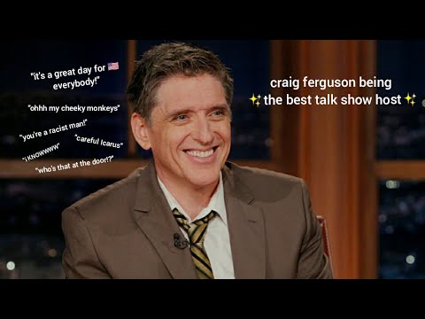 craig ferguson being the best late night host for 19 minutes straight