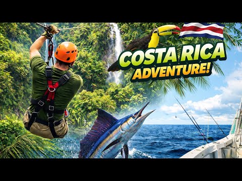 From Jungle to Offshore | Zip Lining Costa Rica & Billfish Fishing Los Sueños