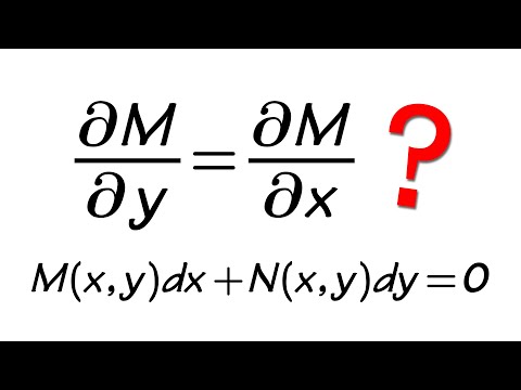 Exact differential equation (introduction & example)