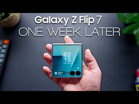 The Galaxy Z Flip 7 One Week Later - Is it Worth it?? 