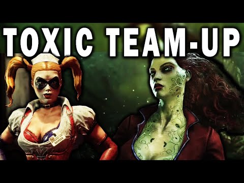 Poison Ivy and Harley WERE PLANNING TO OVERTHROW Joker in Batman Arkham Asylum!