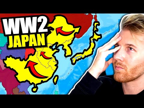 Can I Win WW2 As Japan WITHOUT Attacking the USA?! (Dummynation)