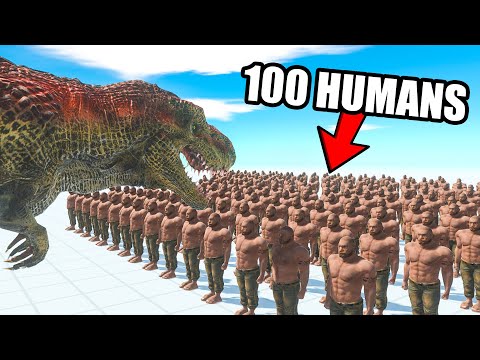 100 MEN vs EVERY BEAST in ARBS