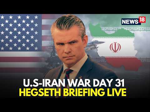 Pentagon Briefing Live | Pete Hegseth Grilled By Media As US Troops Plan Ground Invasion in Iran