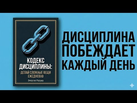 Кодекс дисциплины: Делай трудное каждый день | Аудиокнига