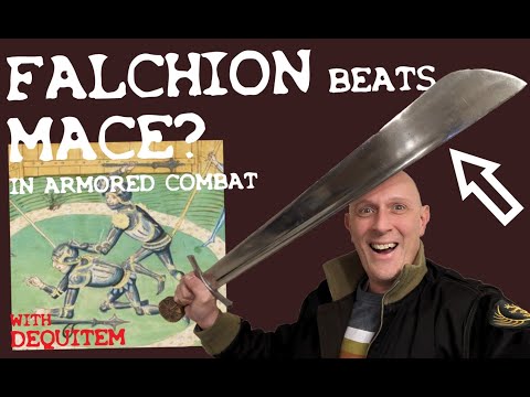 FALCHION dominates MACE in Medieval Armored Fighting? With @dequitem
