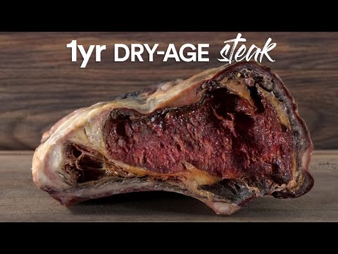 I dry-aged STEAKS for 1 YEAR and ate it!