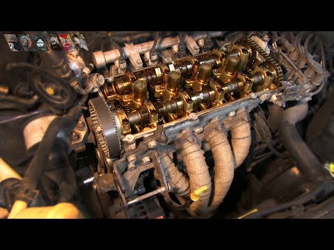 Hyundai Accent 2 - Замена ремня ГРМ и Помпы